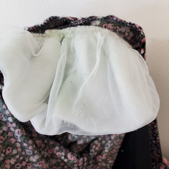 **LOWEST PRICE** Vintage 80s Go Vicki Cottagecore Floral Dress - Picture 7 of 9